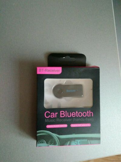 Лот: 12774774. Фото: 1. Bluetooth aux адаптер / ресивер... FM-модуляторы, трансмиттеры