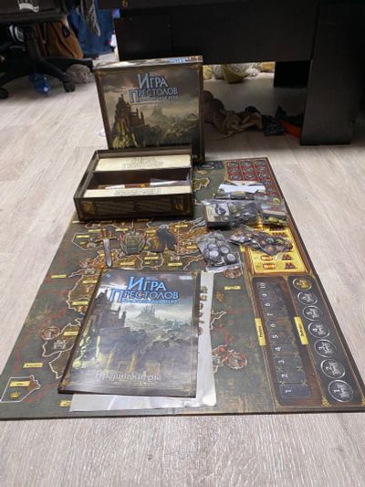 Лот: 25740174. Фото: 1. Настольная игра «Игра престолов... Настольные игры, карты