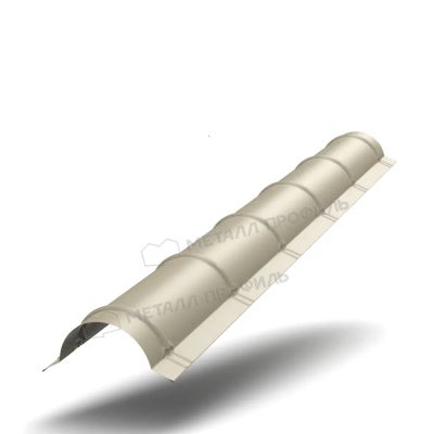 Лот: 24029826. Фото: 1. Планка конька круглого R110х2000... Кровельные материалы