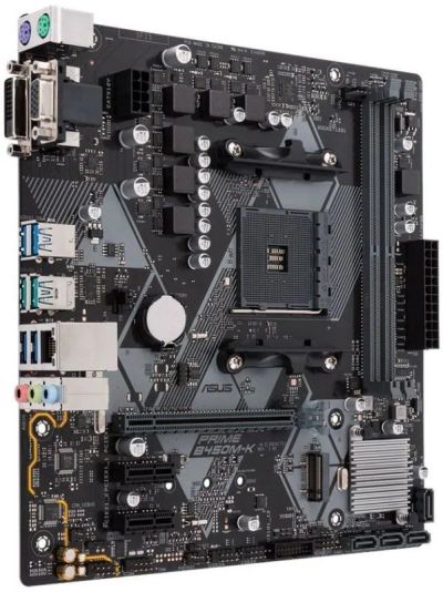 Лот: 17846765. Фото: 1. ASUS PRIME B450M-K PRIME B450M-K. Материнские платы
