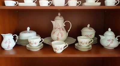 Лот: 25740762. Фото: 1. Сервиз винтажный, антиквариат... Сервизы, наборы посуды