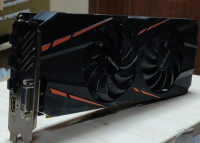 Лот: 19602154. Фото: 1. Видеокарта Gigabyte GeForce GTX... Видеокарты