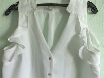 Лот: 5950281. Фото: 1. Блуза H&M, 46 в отл.сост. Блузы, рубашки, водолазки