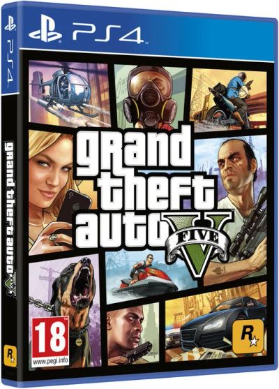 Лот: 10848441. Фото: 1. GTA 5 PS4. Игры для консолей