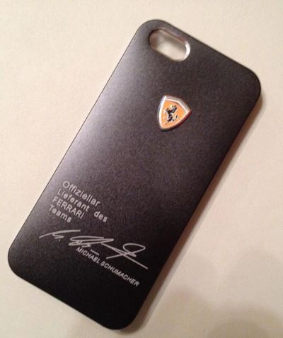 Лот: 4849023. Фото: 1. Чехол Ferrari на iPhone 5 5s. Чехлы, бамперы