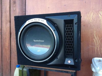 Лот: 5697072. Фото: 1. rockford fosgate p3l-1x12. Сабвуферы