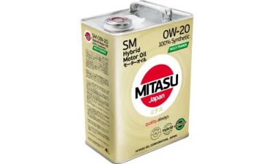 Лот: 20073216. Фото: 1. MITASU MOLY-TRIMER 0W20 HYBRID... Масла, жидкости