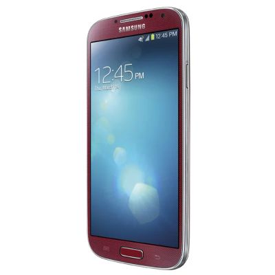 Лот: 3794087. Фото: 1. Samsung I9500 Galaxy S4 RED флешка... Смартфоны