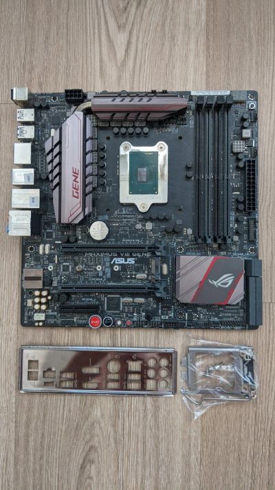 Лот: 17366544. Фото: 1. Asus ROG Maximus VII Gene + мутант... Комплекты запчастей