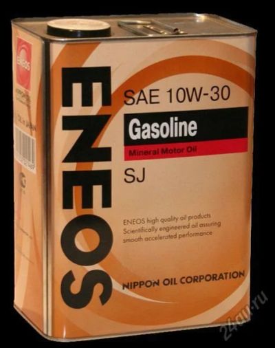 Лот: 5713126. Фото: 1. ENEOS Gasoline SAE 10w40 SJ (4л... Масла, жидкости