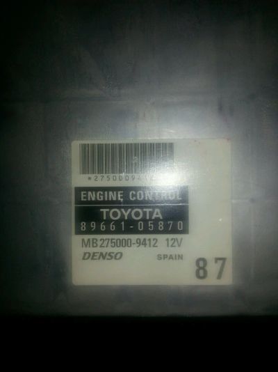Лот: 8718738. Фото: 1. Эбу Toyota avensis. Электрооборудование