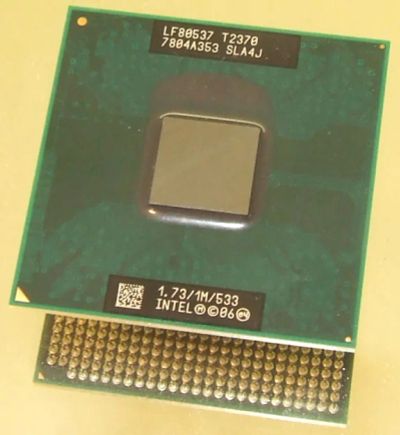 Лот: 3863913. Фото: 1. Процессор Intel Core Duo T2370... Процессоры