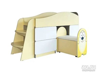 Лот: 15324369. Фото: 1. Кровать чердак Монти. Детские кровати и кроватки