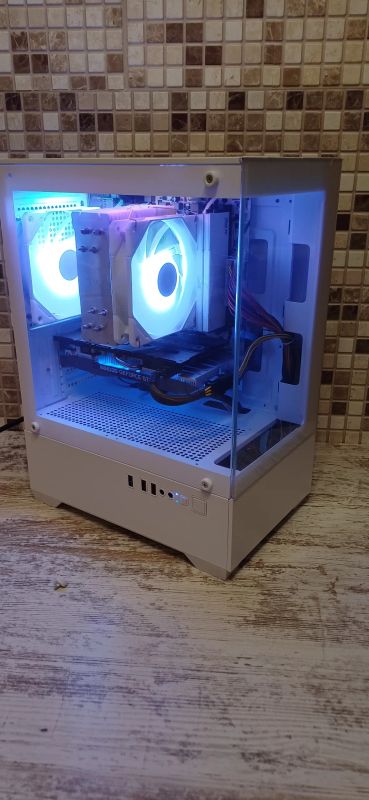 Лот: 25122897. Фото: 1. Игровой ПК Ryzen 5 7400f GTX1660... Компьютеры в сборе