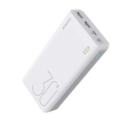 Лот: 14795621. Фото: 1. Powerbank Romoss sense 8+ 30000Мач... Внешние, портативные аккумуляторы для смартфонов (Power bank)