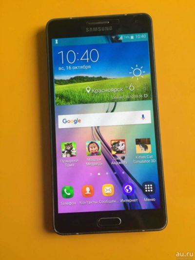 Лот: 8365424. Фото: 1. Samsung A7 SM-A700F Duos на гарантии. Смартфоны