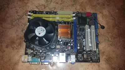 Лот: 6169755. Фото: 1. Материнская плата Asus P5KPL-AM... Материнские платы