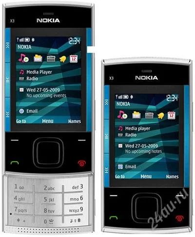 Лот: 1487749. Фото: 1. Nokia X3-00. Кнопочные мобильные телефоны