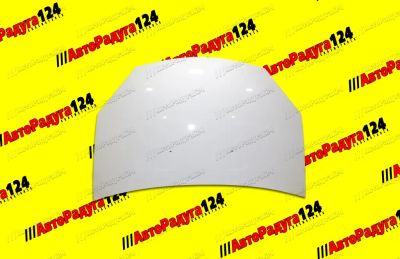 Лот: 20518783. Фото: 1. Капот Renault Sandero Blanc glacier... Кузов