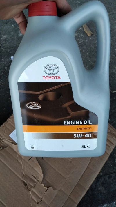 Лот: 17328541. Фото: 1. Масло Toyota 5W40 (5L) Оригинал... Масла, жидкости