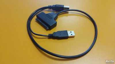 Лот: 13045166. Фото: 1. Перeходник SATA HDD 2.5" на USB... Шлейфы, кабели, переходники