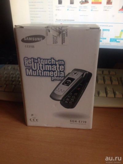 Лот: 8035002. Фото: 1. телефон Samsung SGH E 770. Кнопочные мобильные телефоны