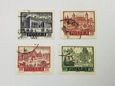 Лот: 23964355. Фото: 1. Исторические города. Гданьск... Марки