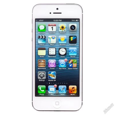 Лот: 5754388. Фото: 1. iphone 5 белый. Смартфоны