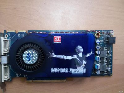 Лот: 15710963. Фото: 1. Видеокарта X1950 GT плюс материнская... Видеокарты