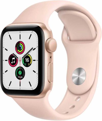 Лот: 16647810. Фото: 1. Apple Watch Series SE 44mm Gold. Смарт-часы, фитнес-браслеты, аксессуары