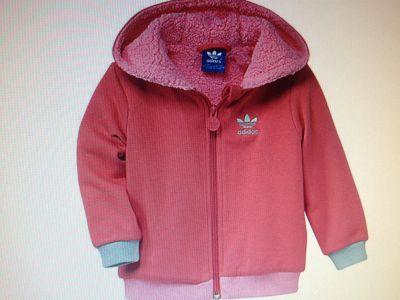 Лот: 3186959. Фото: 1. Кофта Adidas девочка Плюшевая. Верхняя одежда
