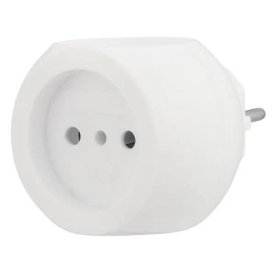 Лот: 24433344. Фото: 1. Тройник Rexant 11-1063 White. Удлинители, тройники, сетевые фильтры
