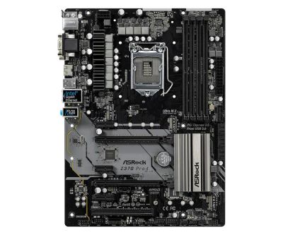 Лот: 20426799. Фото: 1. asrock z370 pro4. Материнские платы