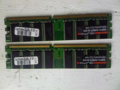 Лот: 10887957. Фото: 1. оперативка DDR 1 2*1G. Оперативная память