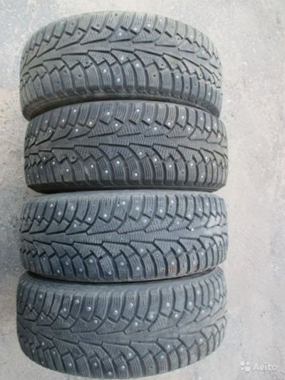 Лот: 6142115. Фото: 1. Зимние шипованные шины Nokian... Шины