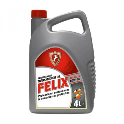 Лот: 16123727. Фото: 1. FELIX 80W90 GL-5 4 л (масло трансмиссионное... Масла, жидкости