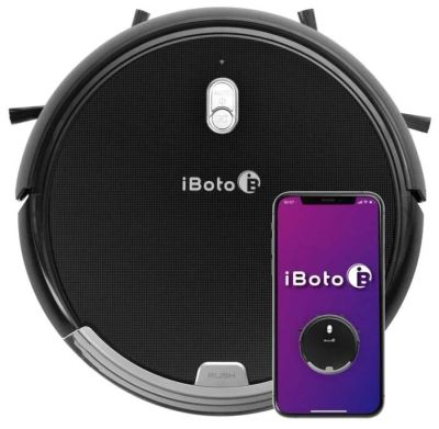 Лот: 15845684. Фото: 1. Пылесос-робот iBoto Aqua X615GW... Пылесосы, паровые швабры