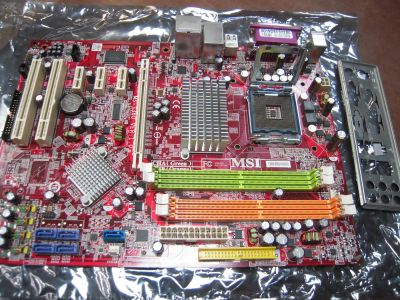 Лот: 5487857. Фото: 1. Материнская плата MSI MS-7360... Материнские платы