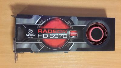 Лот: 10931505. Фото: 1. Видеокарта XFX Radeon HD 6970... Видеокарты