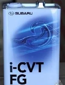 Лот: 14493116. Фото: 1. SUBARU I CVT-FG FLUID , 4L(масло... Масла, жидкости