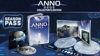 Лот: 8715637. Фото: 1. Anno 2205 Коллекционное издание... Игры для ПК