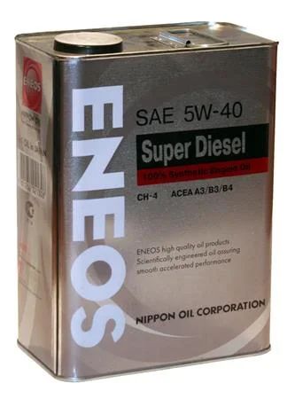 Лот: 3261331. Фото: 1. Масло Eneos Super Diesel SAE 5w40... Масла, жидкости