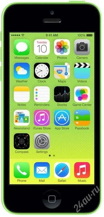 Лот: 4217798. Фото: 1. iphone 5c c 16GB зелёный. Смартфоны