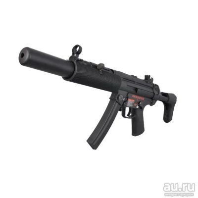 Лот: 10032268. Фото: 1. Пистолет-пулемёт (G&G) MP5 SD... Пейнтбол, страйкбол