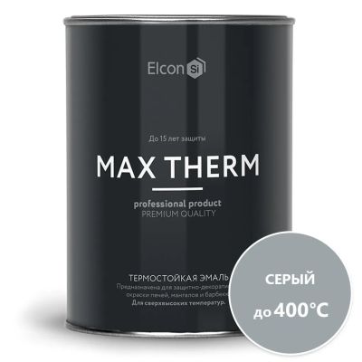 Лот: 24108724. Фото: 1. Эмаль Elcon, декоративная, термостойкая... Краски, лаки, растворитель