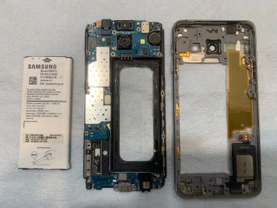 Лот: 19250091. Фото: 1. Материнская плата Samsung J310. Микросхемы и платы