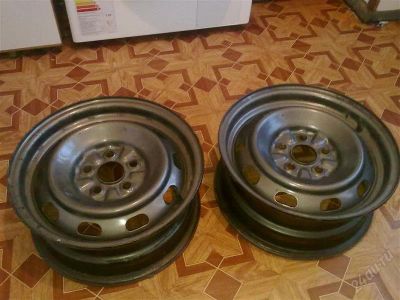 Лот: 2706860. Фото: 1. Штамповка 5х100 toyota 2шт. Диски