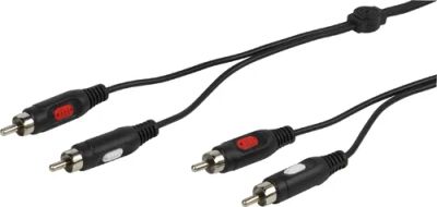 Лот: 24553029. Фото: 1. Кабель RCA Vivanco 1,5 м (46012... Шнуры, кабели, разъёмы