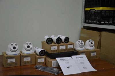 Лот: 11293223. Фото: 1. Комплект IP -видеонаблюдение... Видеонаблюдение