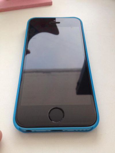 Лот: 6972814. Фото: 1. iphone 5c blue 8gb LTE комплект... Смартфоны